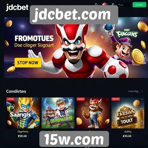 Ofertas promocionais do site de jogos jdcbet.com